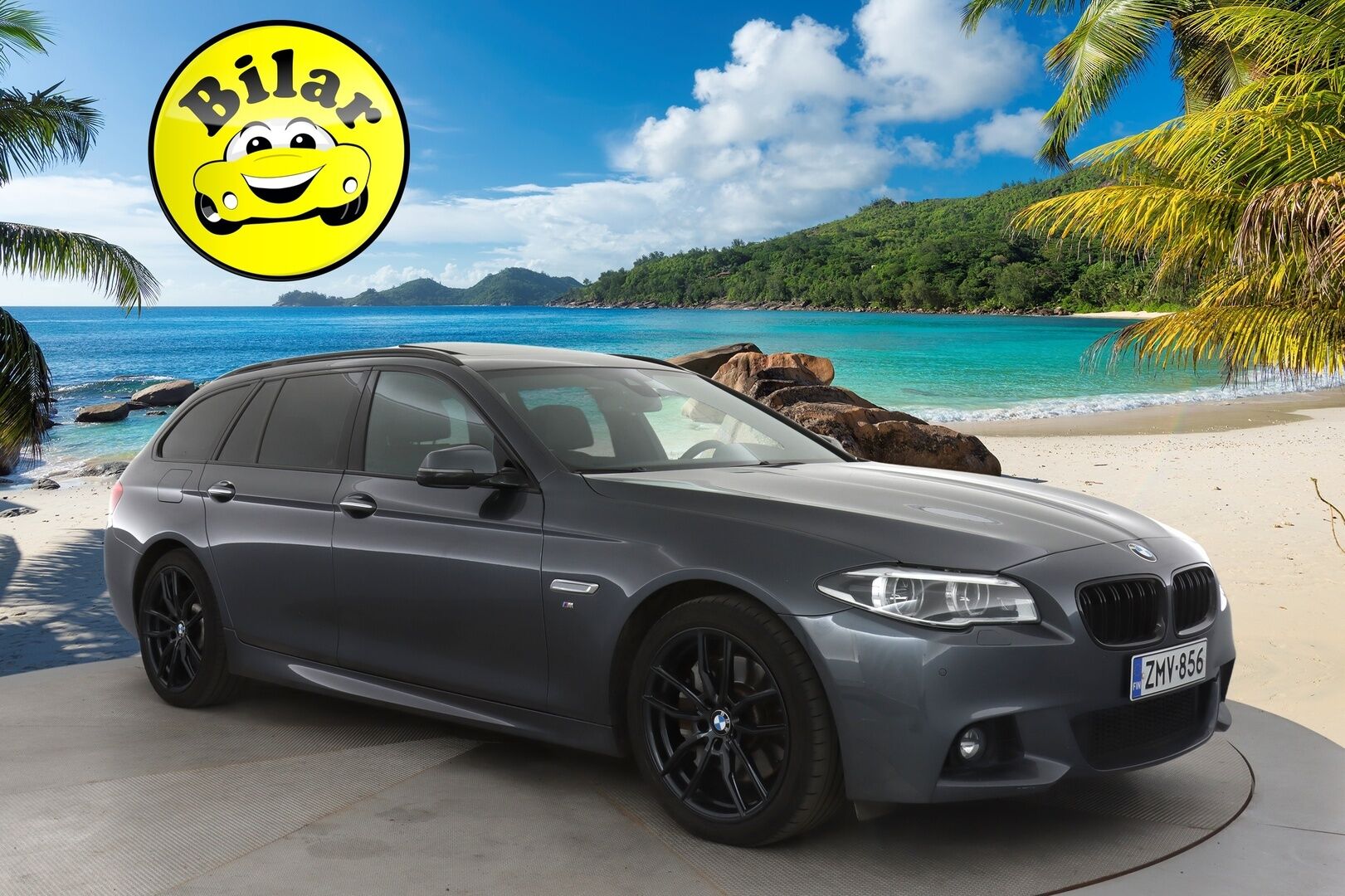 BMW 530 2016 F11 Touring 530d A xDrive Business M Sport - | SUPERVARUSTEET | HUD | Imuovet | Digimittaristo | Panoraama | Comfort Penkit Muistilla  | DA | HiFi | Proffa Navi | Comfort Access | Adapt. LED | Nahkasisusta |