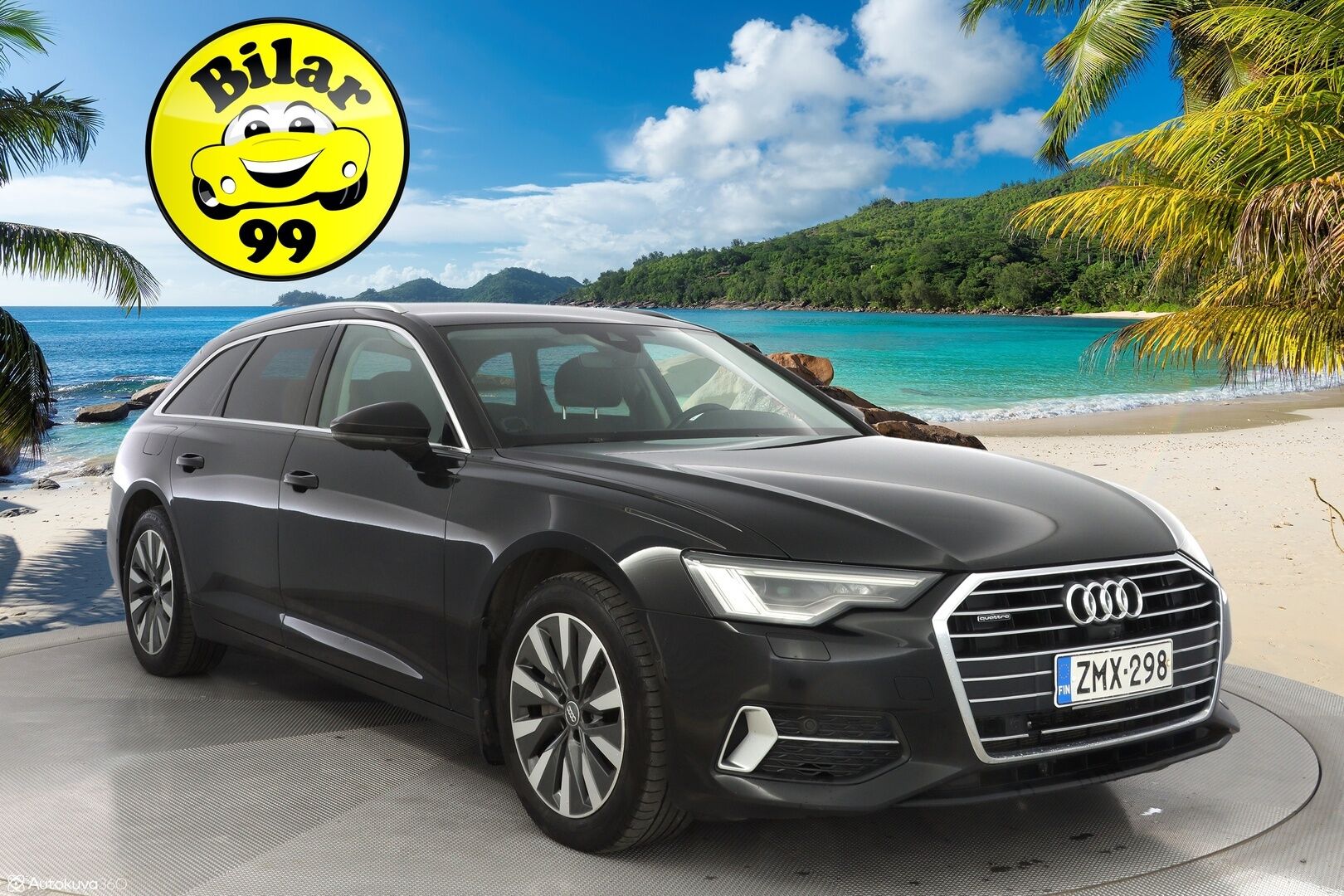 Audi A6 2020 Avant Business Sport 40 TDI MHEV quattro S tronic *Webasto / Matrix LED / B&O / 360 Kamera / Navi * - Suomi-auto / Merkkihuoltohistoria / Jakohihna vaihdettu 204tkm / Kahdet Audin vanteet
