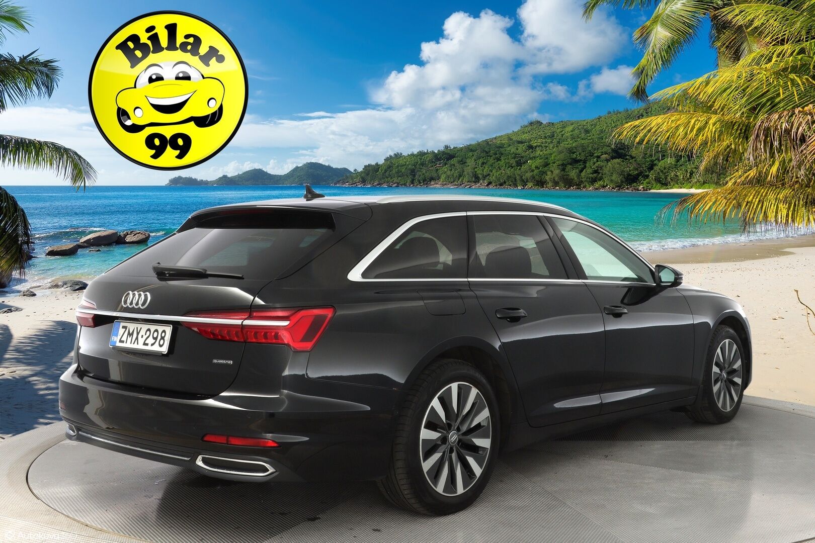 Audi A6 2020 Avant Business Sport 40 TDI MHEV quattro S tronic *Webasto / Matrix LED / B&O / 360 Kamera / Navi * - Suomi-auto / Merkkihuoltohistoria / Jakohihna vaihdettu 204tkm / Kahdet Audin vanteet