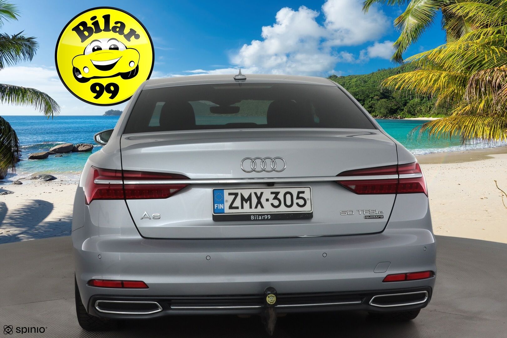 Audi A6 2020 Sedan Business Sport 50 TFSI e quattro S tronic * ACC / B&O / Night Vision / HUD / 360° / Muistipenkki / Navi * - HUOKEAAN HINTAAN! / Suomi-auto / SoH 90.4% / Kahdet OEM vanteet / Huippuvarusteet! / Myydään juuri huollettuna