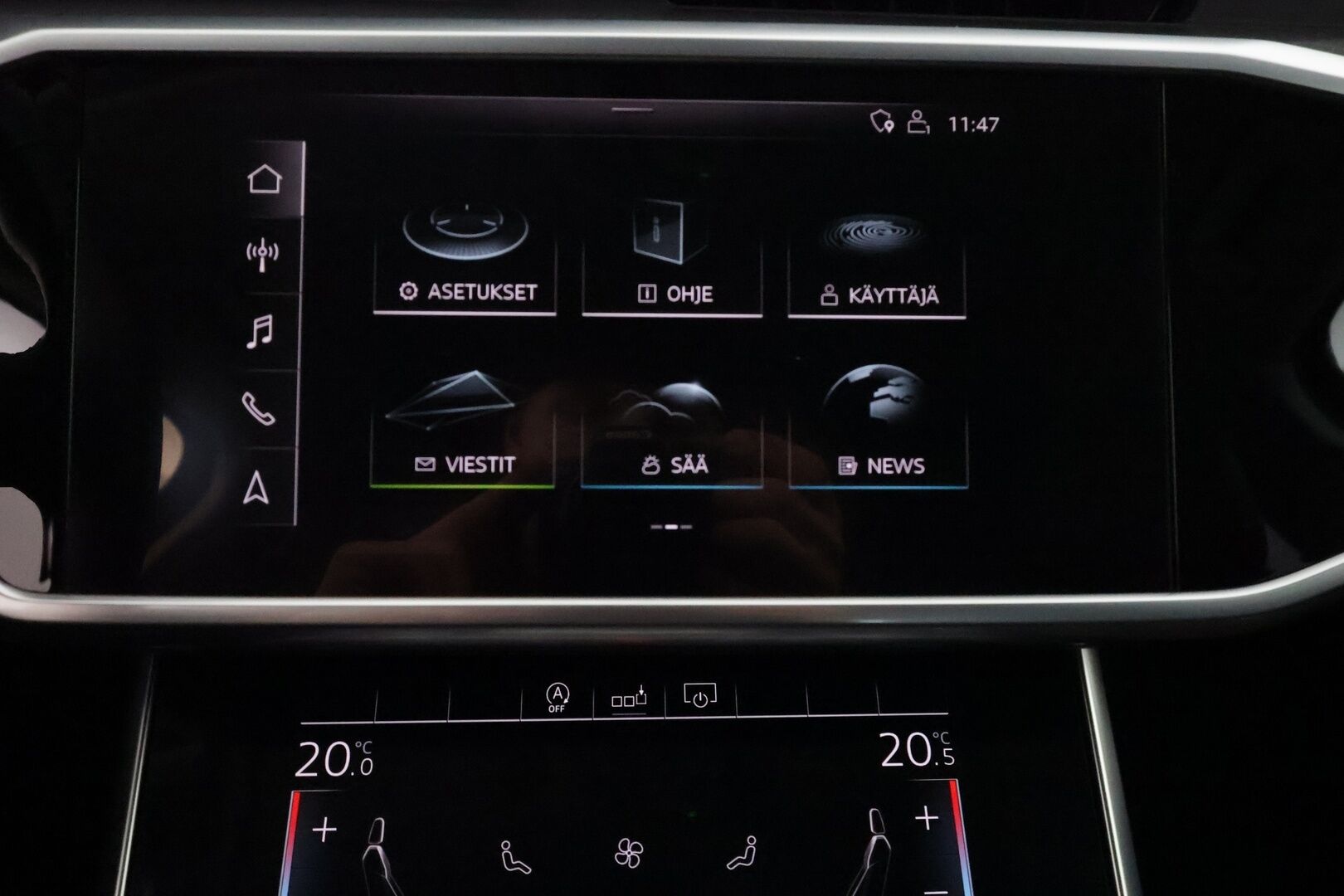 Audi A6 2020 Sedan Business Sport 40 TDI MHEV quattro S tronic - 3,99 % KORKOTARJOUS TÄHÄN AUTOON - 31.5. ASTI! - Suomi auto / P.kamera  / Navi / Sporttipenkit / Vakkari / Merkkihuollettu!