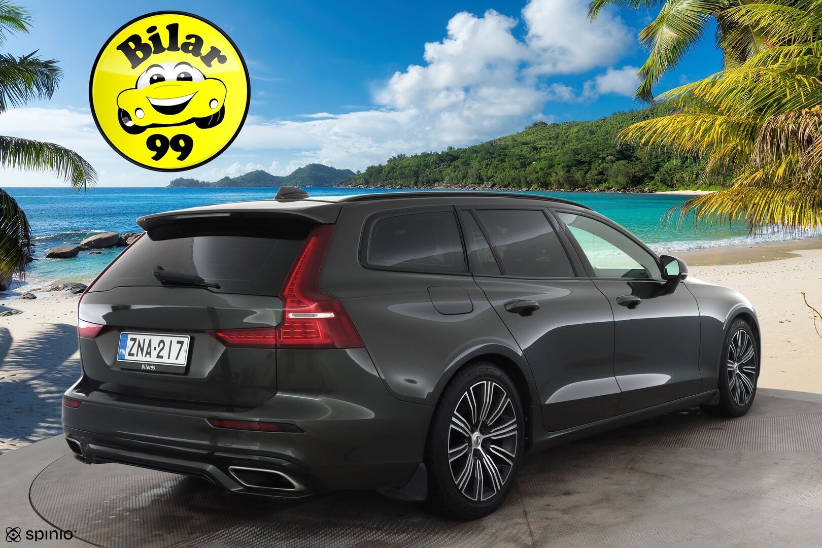 Volvo V60 2020 T5 AWD Business R-Design aut * Webasto / Koukku / ACC / Full-LED / 360 / Sportpenkki Muistilla / Keyless * - HUD / Suomi-auto / Kahdet renkaat aluvanteilla / Merkkihuollot