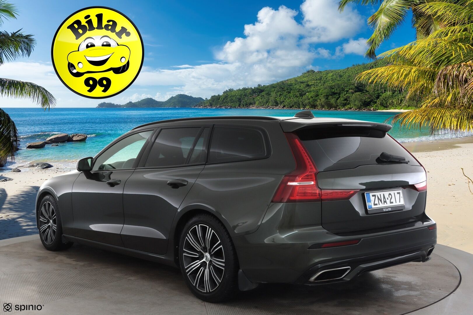 Volvo V60 2020 T5 AWD Business R-Design aut * Webasto / Koukku / ACC / Full-LED / 360 / Sportpenkki Muistilla / Keyless * - HUD / Suomi-auto / Kahdet renkaat aluvanteilla / Merkkihuollot