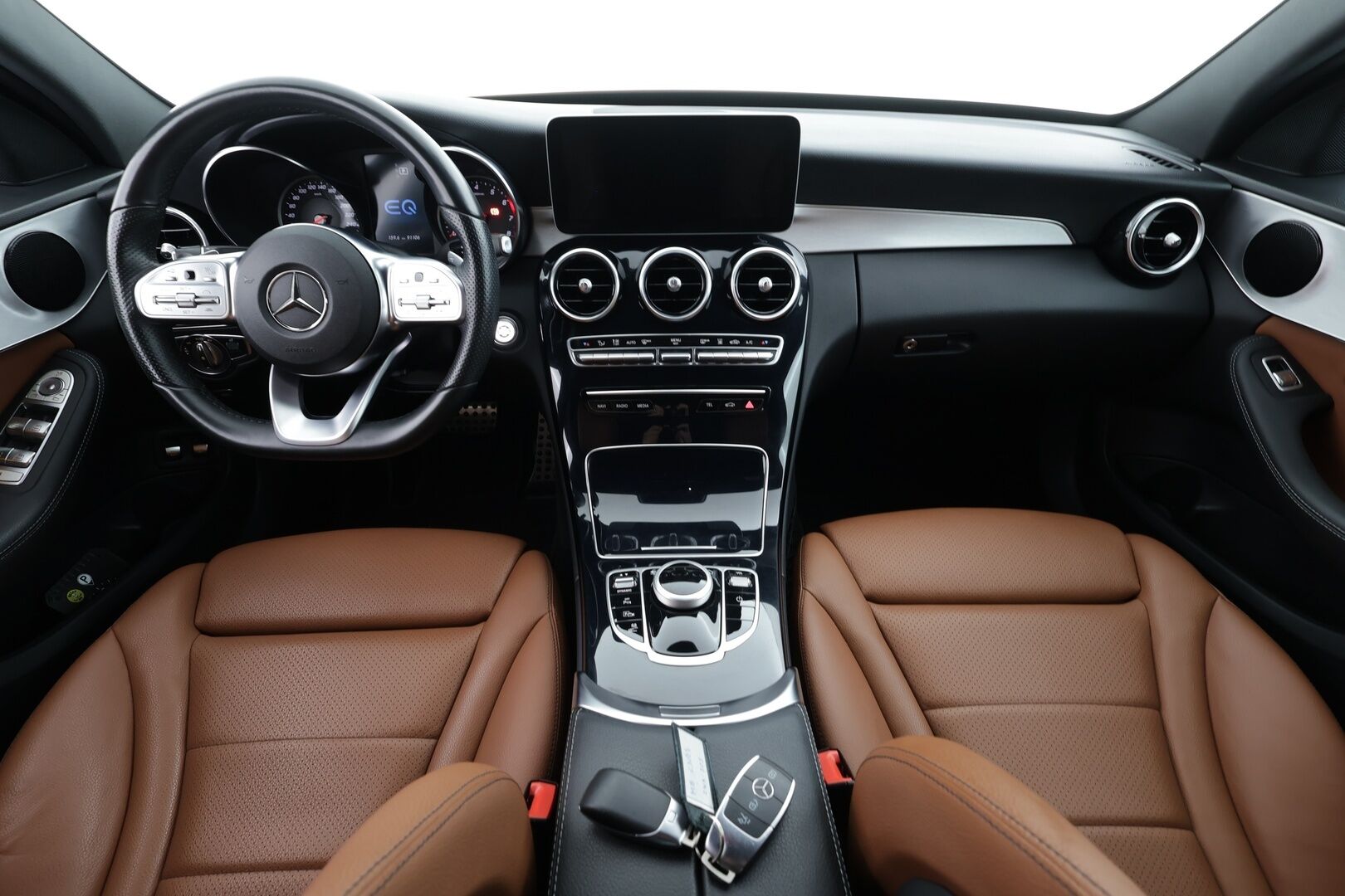 Mercedes-Benz C 2020 300 e 4MATIC A Business AMG Edition EQ Power * Facelift / Distronic / Multibeam LED / P.kamera / Sporttinahat / Navi * - Suomi-auto 