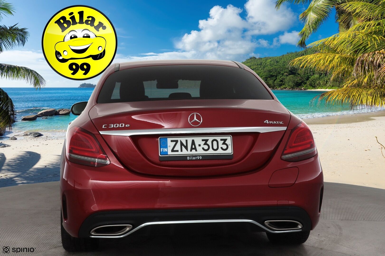 Mercedes-Benz C 2020 300 e 4MATIC A Business AMG Edition EQ Power * Facelift / Distronic / Multibeam LED / P.kamera / Sporttinahat / Navi * - Suomi-auto - HULLU BLACKWEEK KORKOTARJOUS 2,49%