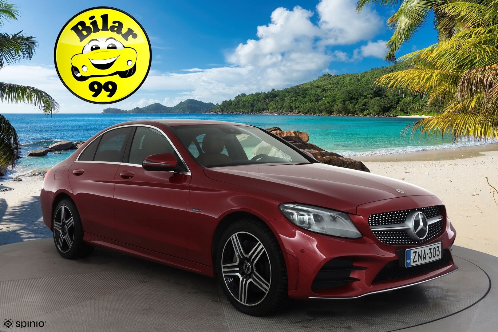 Mercedes-Benz C 2020 300 e 4MATIC A Business AMG Edition EQ Power * Facelift / Distronic / Multibeam LED / P.kamera / Sporttinahat / Navi * - Suomi-auto - HULLU BLACKWEEK KORKOTARJOUS 2,49%