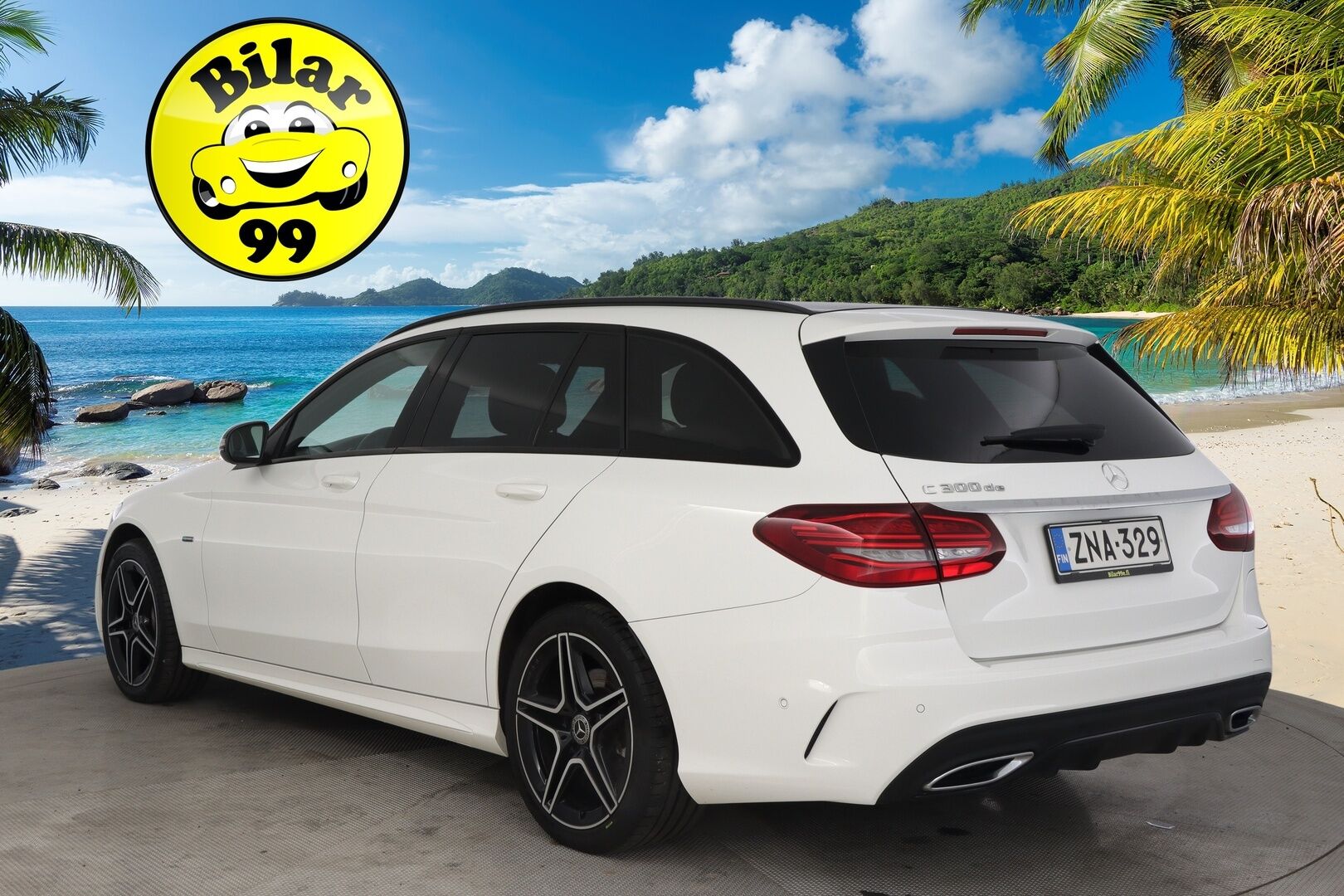 Mercedes-Benz C 2020 300 de T A Business AMG Edition EQ Power *Suomi-Auto / Navi / P-Kamera / Multibeam-LED* - *Juuri saapunut! / AMG-Sisä- ja ulkonäköpaketti / Vakkari / Urheiluistuimet / Lisälämmitys / Tutkat / Musta sisäkattoverhoilu/ Siisti!*