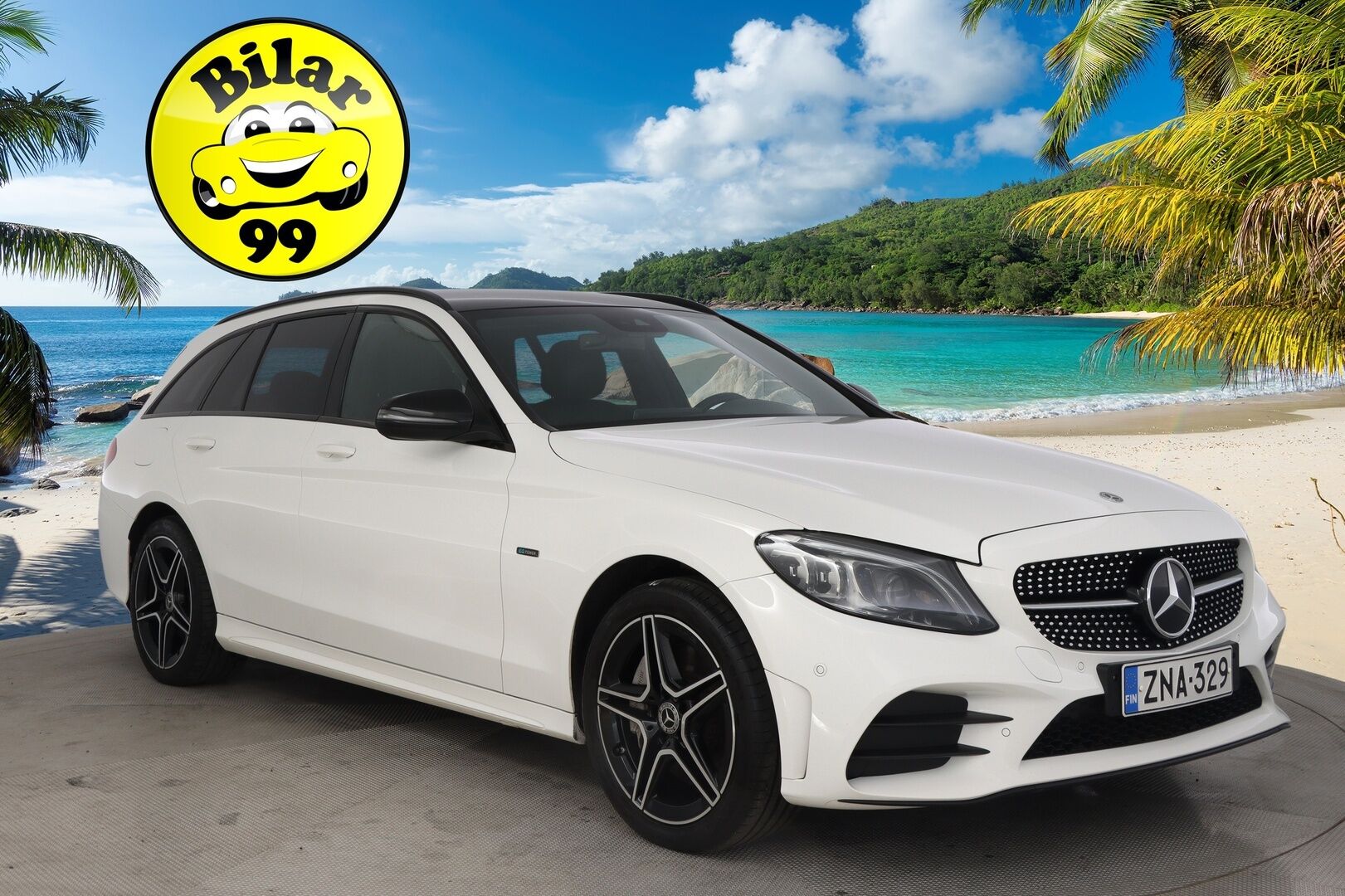 Mercedes-Benz C 2020 300 de T A Business AMG Edition EQ Power *Suomi-Auto / Navi / P-Kamera / Multibeam-LED* - *Juuri saapunut! / AMG-Sisä- ja ulkonäköpaketti / Vakkari / Urheiluistuimet / Lisälämmitys / Tutkat / Musta sisäkattoverhoilu/ Siisti!*
