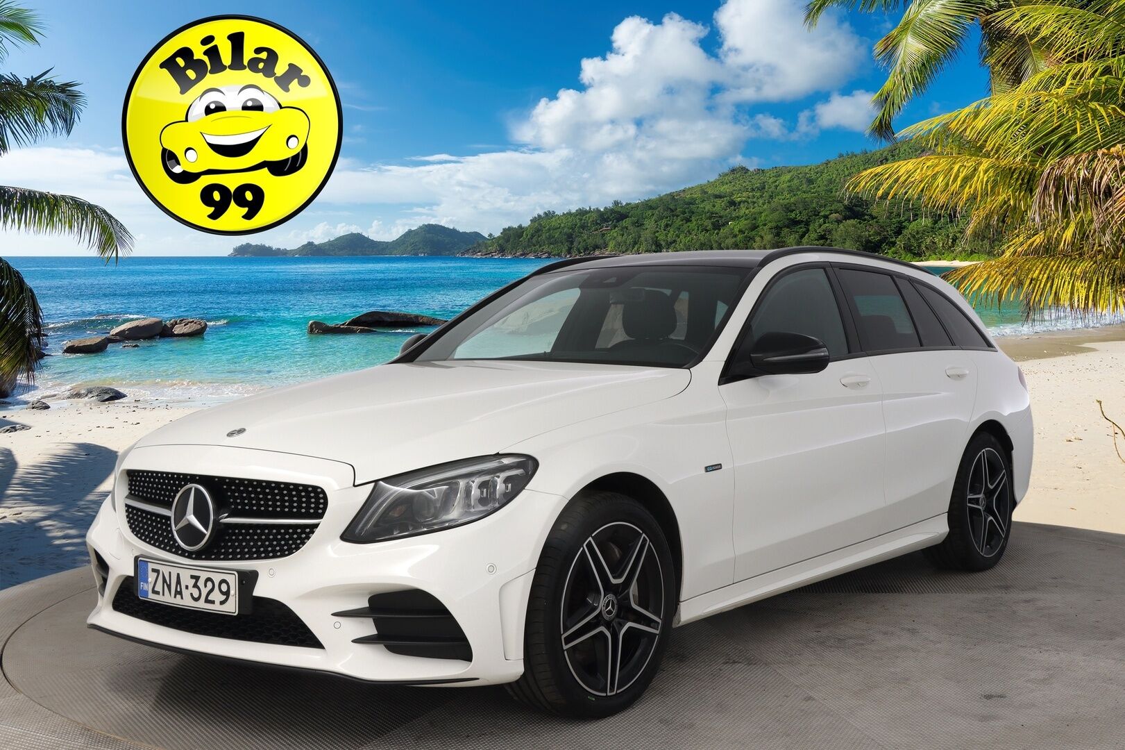 Mercedes-Benz C 2020 300 de T A Business AMG Edition EQ Power *Suomi-Auto / Navi / P-Kamera / Multibeam-LED* - *Juuri saapunut! / AMG-Sisä- ja ulkonäköpaketti / Vakkari / Urheiluistuimet / Lisälämmitys / Tutkat / Musta sisäkattoverhoilu/ Siisti!*