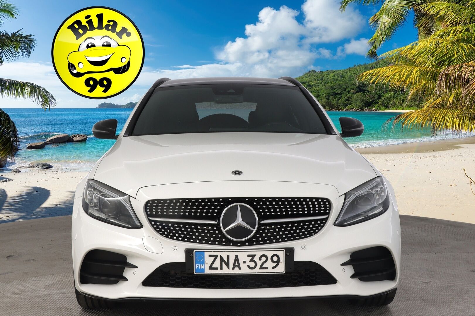 Mercedes-Benz C 2020 300 de T A Business AMG Edition EQ Power *Suomi-Auto / Navi / P-Kamera / Multibeam-LED* - *Juuri saapunut! / AMG-Sisä- ja ulkonäköpaketti / Vakkari / Urheiluistuimet / Lisälämmitys / Tutkat / Musta sisäkattoverhoilu/ Siisti!*