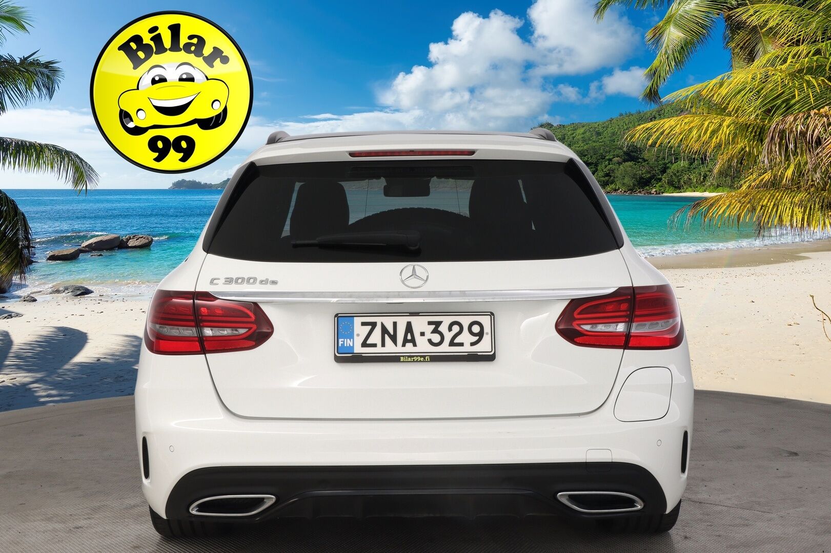 Mercedes-Benz C 2020 300 de T A Business AMG Edition EQ Power *Suomi-Auto / Navi / P-Kamera / Multibeam-LED* - *Juuri saapunut! / AMG-Sisä- ja ulkonäköpaketti / Vakkari / Urheiluistuimet / Lisälämmitys / Tutkat / Musta sisäkattoverhoilu/ Siisti!*