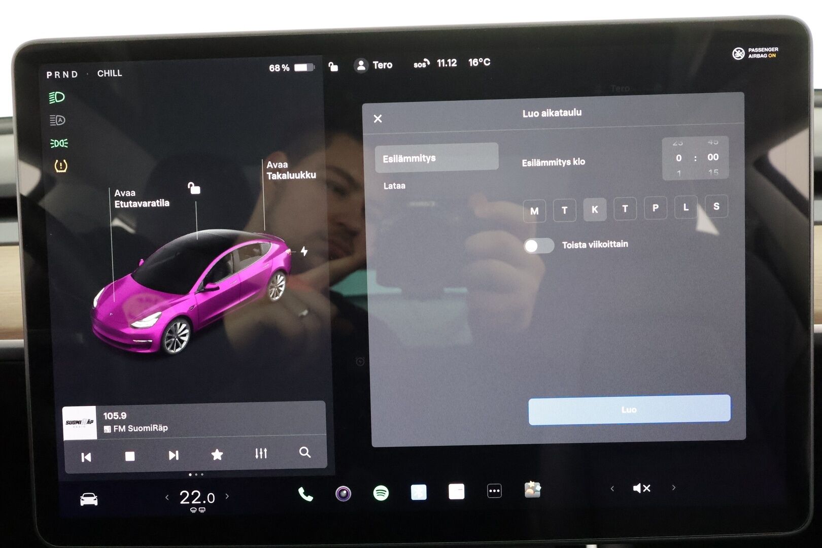 Tesla Model 3 2020 Performance * ACC / Lasikatto / Premium Audio / P.Kamera / Muistipenkki / Kaistavahti * - Suomi-auto