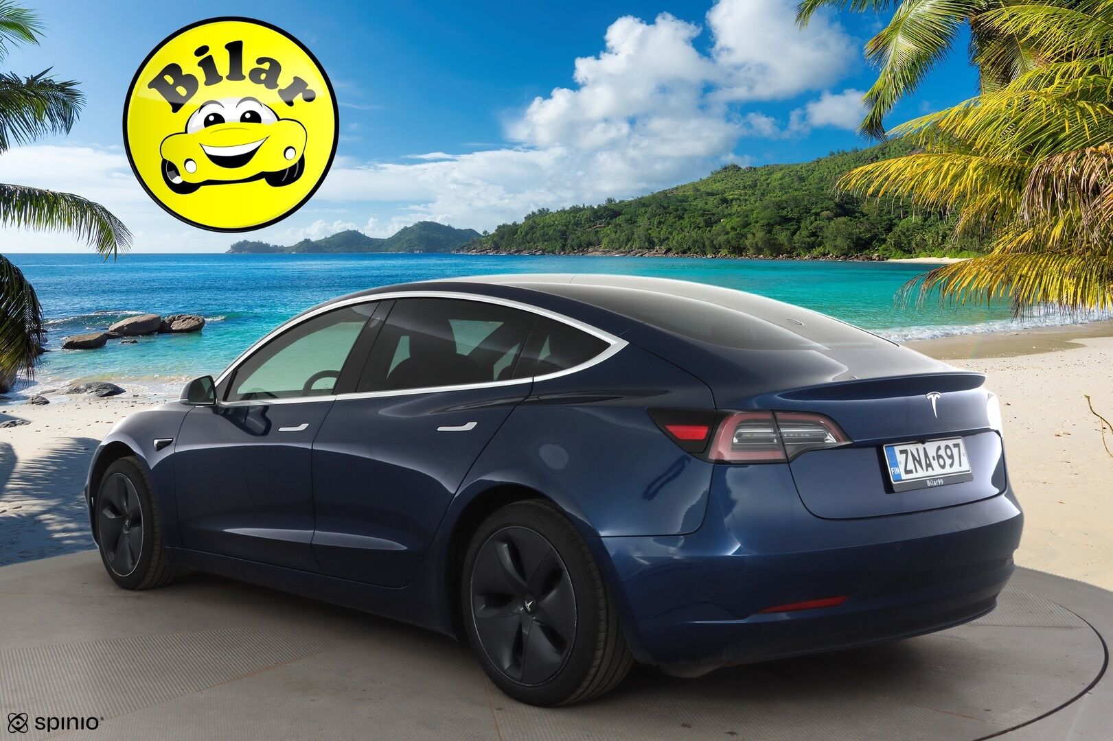 Tesla Model 3 2020 Standard Range Plus - | ACC | Lasikatto | Sähkönahat | Muistipenkki | LED | P.kamera ja tutkat | Autosteer | RCTA | Premium kaiuttimet | 2x renkaat aluin | 
