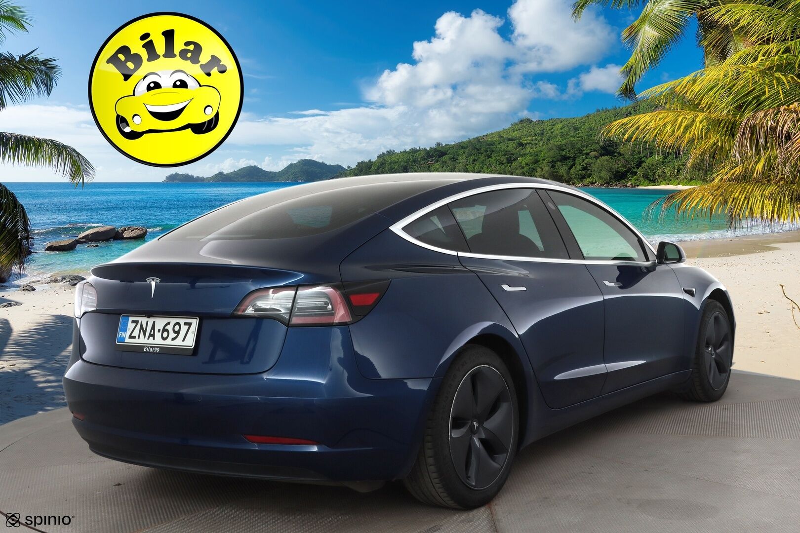 Tesla Model 3 2020 Standard Range Plus - | ACC | Lasikatto | Sähkönahat | Muistipenkki | LED | P.kamera ja tutkat | Autosteer | RCTA | Premium kaiuttimet | 2x renkaat aluin | 