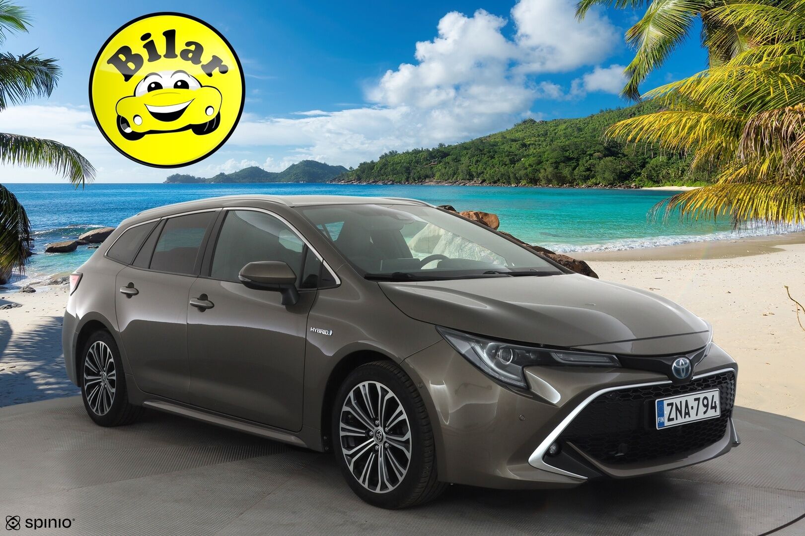 Toyota Corolla 2020 Touring Sports 1,8 Hybrid Style - | Koukku | ACC | LED | P.Kamera | Sisätilanlämmitin | Navi | Kaistavahti | Keyless | Ratinlämmitys | Apple&Android | Kahdet renkaat | Merkkihuollot | Suomi-auto |