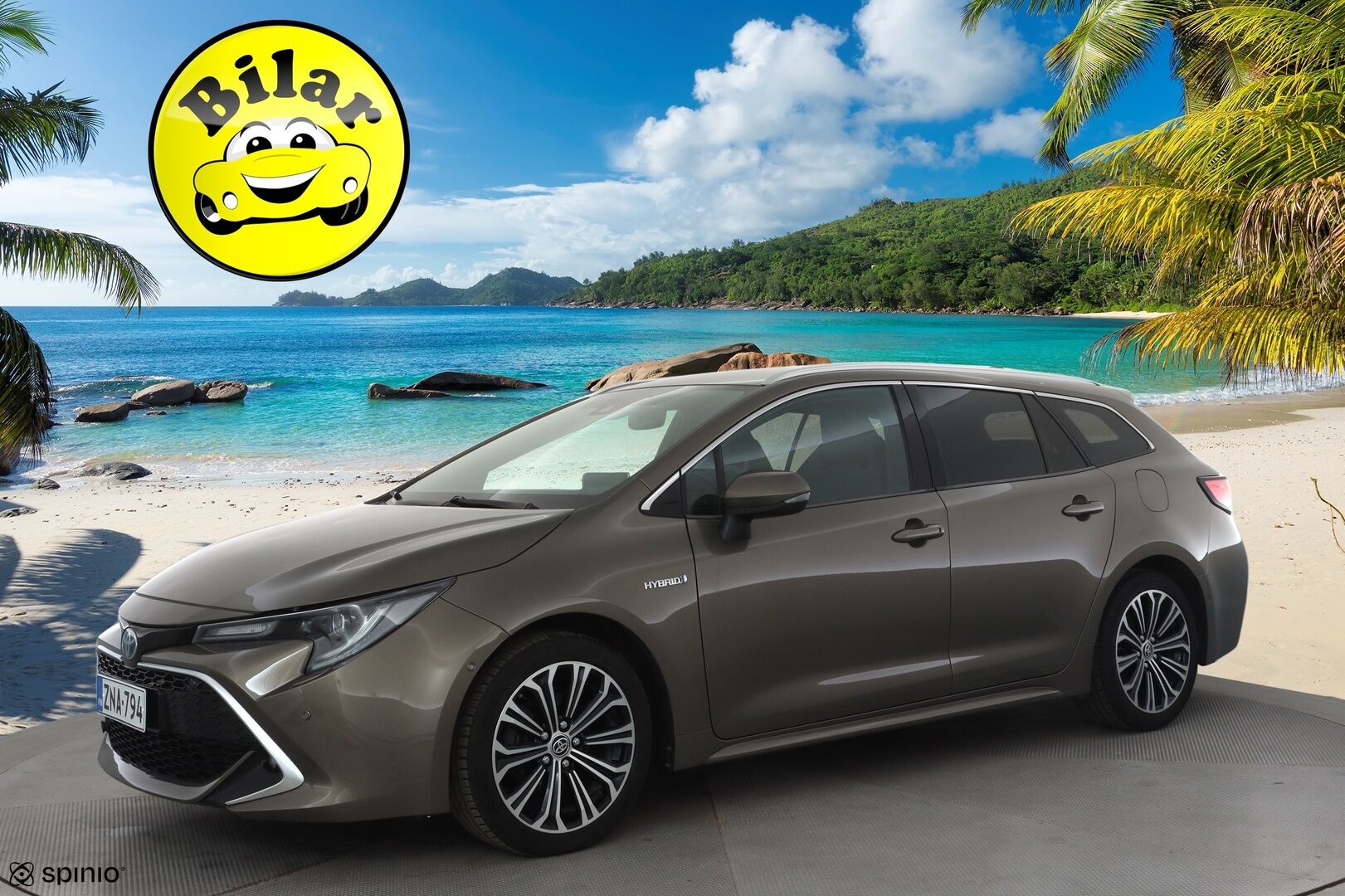 Toyota Corolla 2020 Touring Sports 1,8 Hybrid Style - | Koukku | ACC | LED | P.Kamera | Sisätilanlämmitin | Navi | Kaistavahti | Keyless | Ratinlämmitys | Apple&Android | Kahdet renkaat | Merkkihuollot | Suomi-auto |