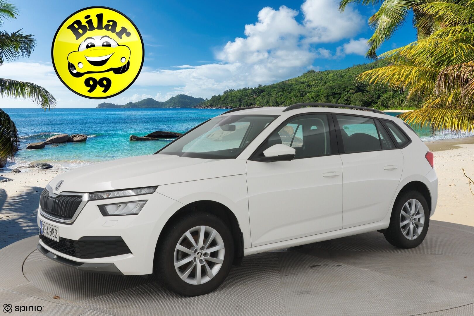 Skoda Kamiq 2020 1,0 TSI G-TEC Ambition **Lohko / SmartLink / Vakkari / Lane assist** - Kahdet renkaat vanteineen / Ratinlämmitys - Osta nyt, maksa vasta ensi vuonna