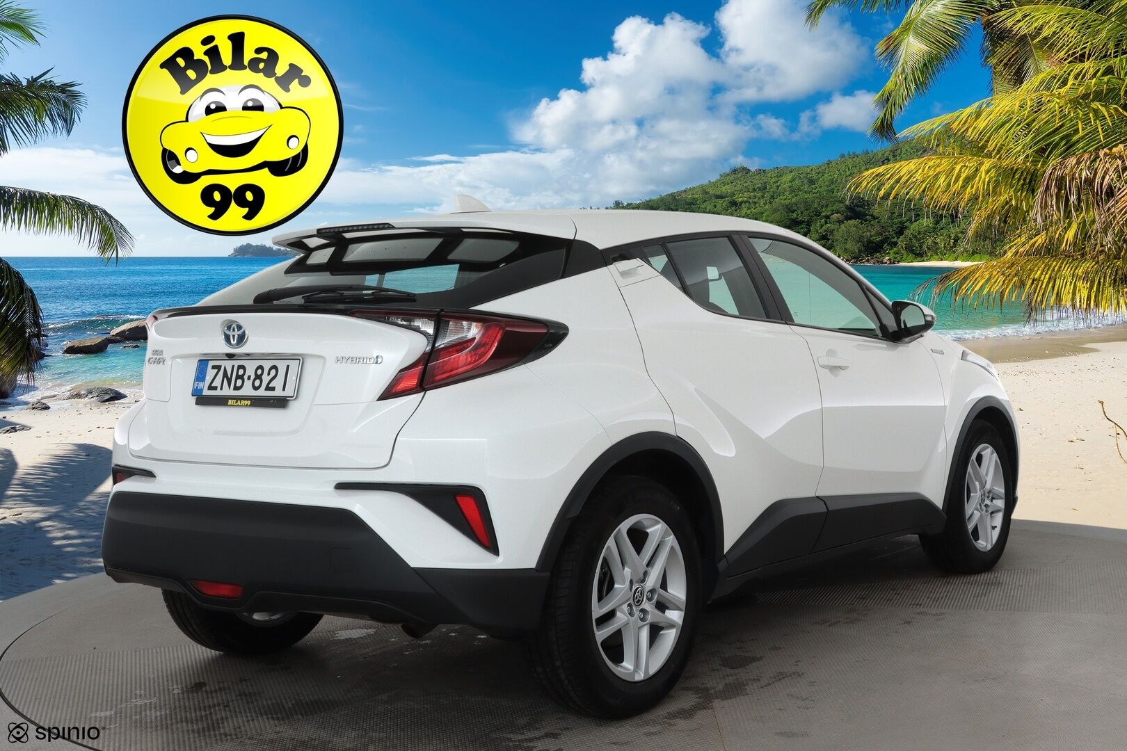 Toyota C-HR 2020 1,8 Hybrid Active **ACC / P.kamera / LED / Navi / KeylessGo / Apple&Android** - 1.Om Suomi-auto / Kahdet renkaat aluvanteilla