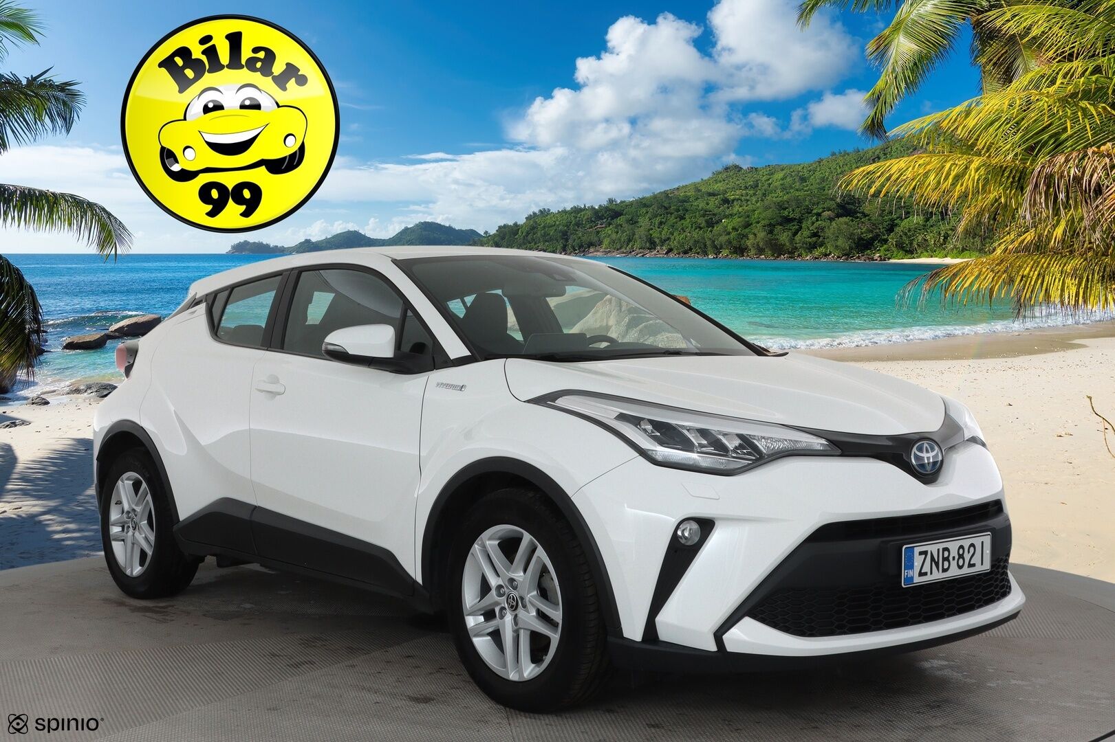 Toyota C-HR 2020 1,8 Hybrid Active **ACC / P.kamera / LED / Navi / KeylessGo / Apple&Android** - 1.Om Suomi-auto / Kahdet renkaat aluvanteilla
