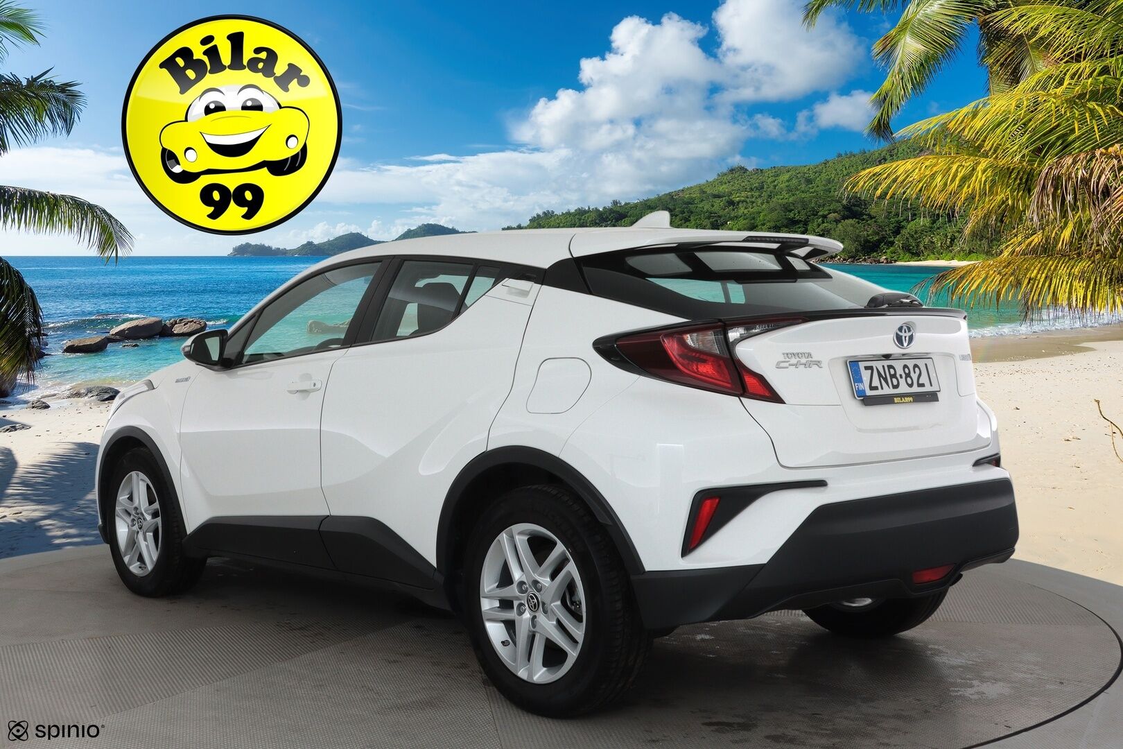 Toyota C-HR 2020 1,8 Hybrid Active **ACC / P.kamera / LED / Navi / KeylessGo / Apple&Android** - 1.Om Suomi-auto / Kahdet renkaat aluvanteilla