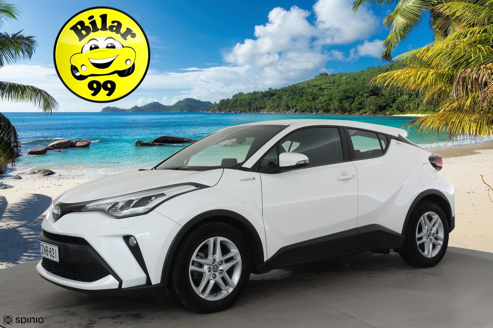 Toyota C-HR 2020 1,8 Hybrid Active **ACC / P.kamera / LED / Navi / KeylessGo / Apple&Android** - 1.Om Suomi-auto / Kahdet renkaat aluvanteilla