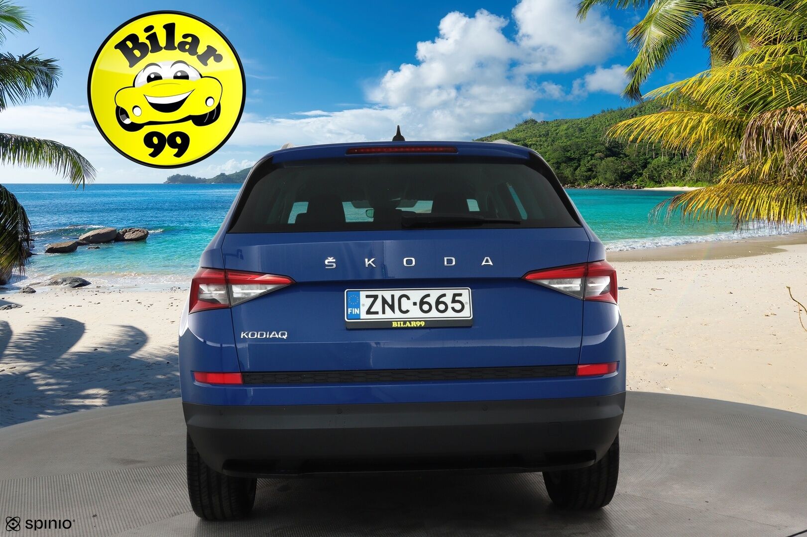 Skoda Kodiaq 2020 2,0 TDI 150 Ambition BusinessLine DSG Autom. **Adapt.vakkari / Webasto / LED / Navi / KeylessGo** - Suomi-auto / Kahdet renkaat aluvanteilla / Ratin lämmitin / Tuulilasin lämmitin / P.tutkat