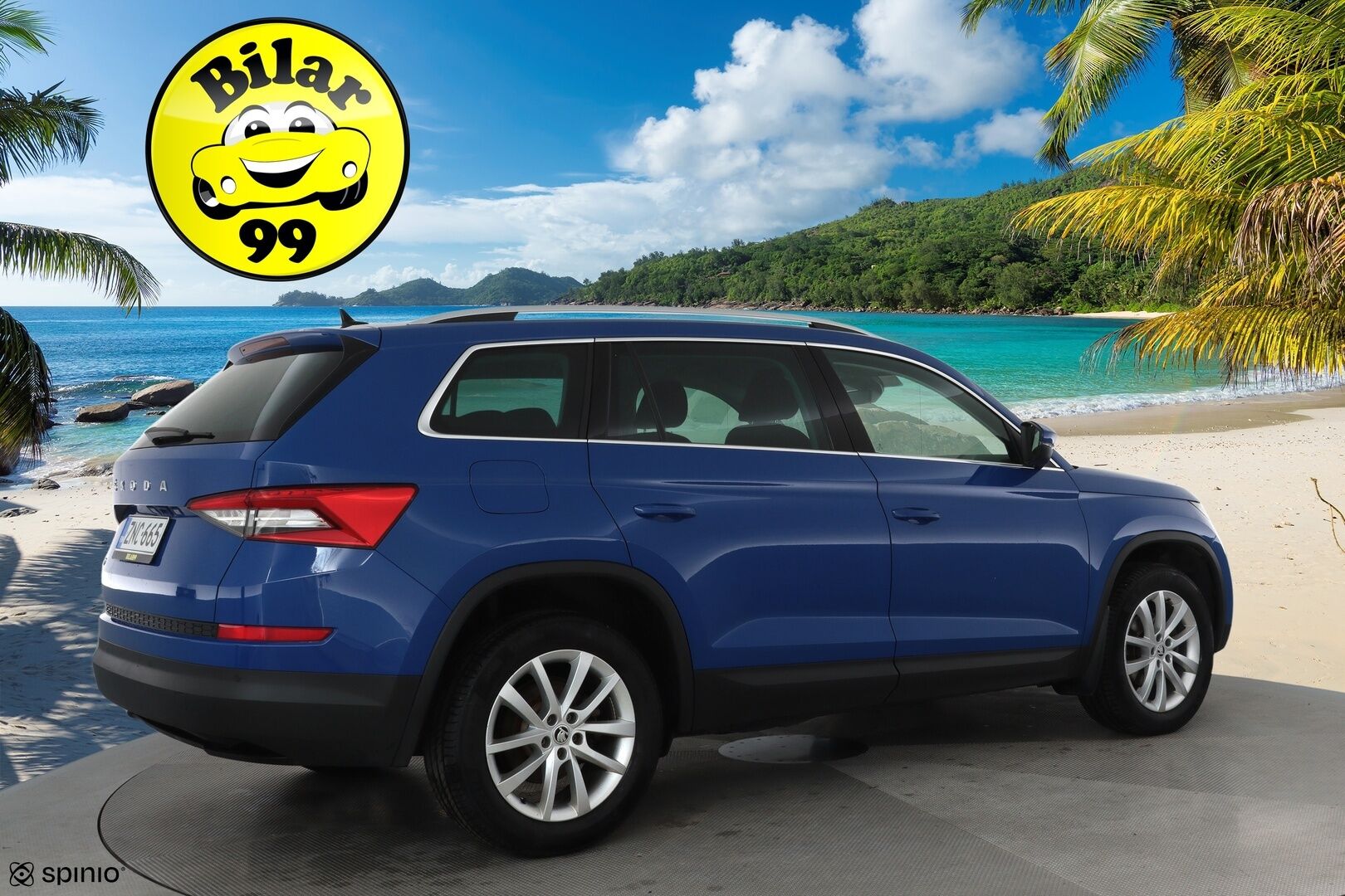 Skoda Kodiaq 2020 2,0 TDI 150 Ambition BusinessLine DSG Autom. **Adapt.vakkari / Webasto / LED / Navi / KeylessGo** - Suomi-auto / Kahdet renkaat aluvanteilla / Ratin lämmitin / Tuulilasin lämmitin / P.tutkat