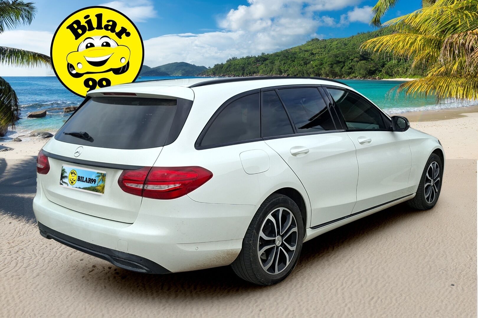 Mercedes-Benz C 2017 220 d 4Matic T A Premium Business - DTR+ | Night | Peruutuskamera | Puolinahka Sporttipenkit | Lohko & Sisäpistoke | LED | Upea!