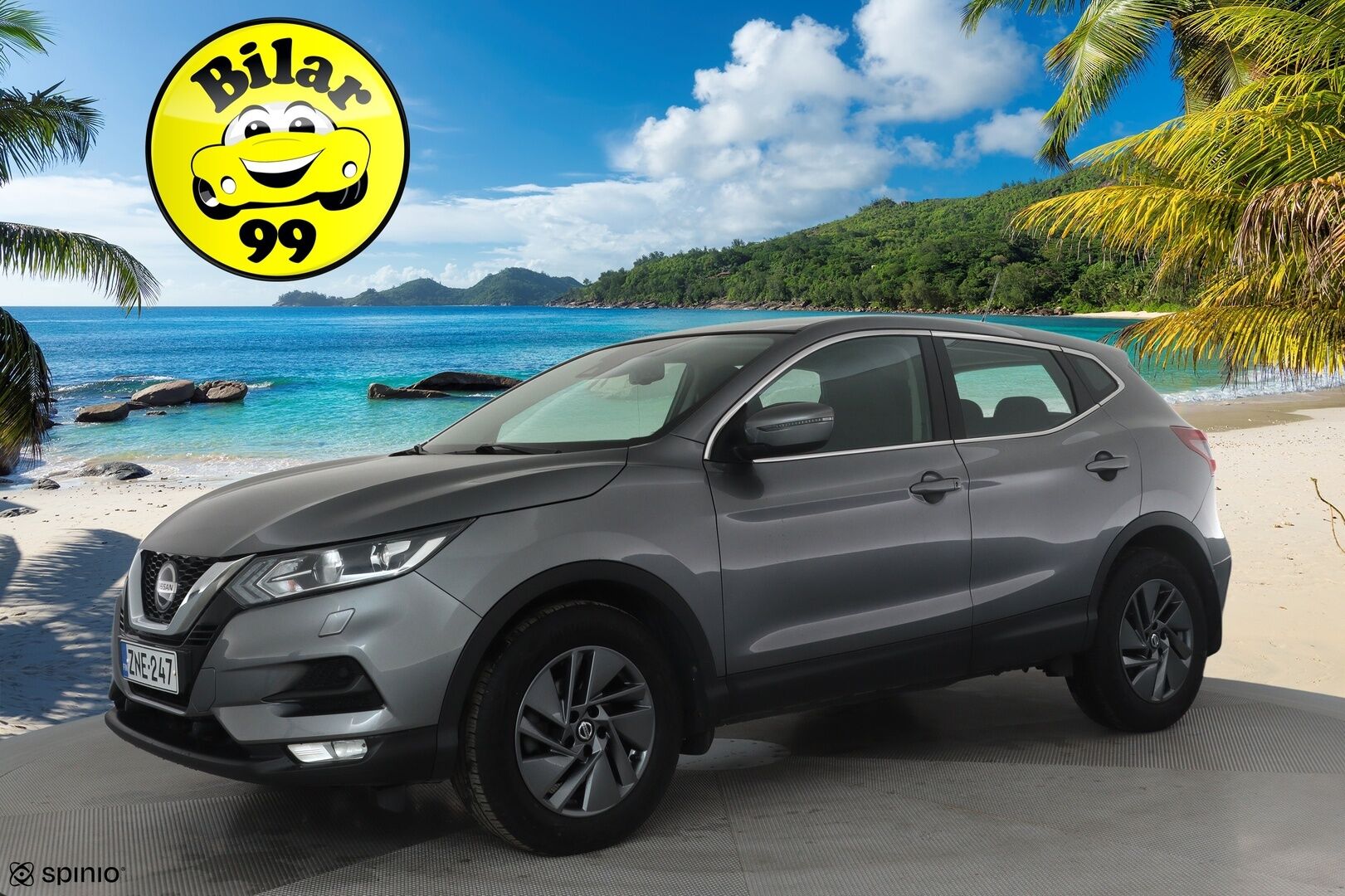 Nissan Qashqai 2020 DIG-T 160 Acenta 2WD DCT MY19 NEDC-BT *Suomi-auto / Vakkari / P.kamera / Apple&Android / Penkinlämmittimet* - Kahdet renkaat aluvanteilla
