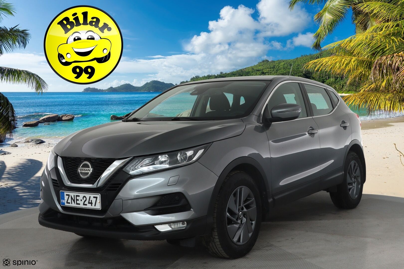 Nissan Qashqai 2020 DIG-T 160 Acenta 2WD DCT MY19 NEDC-BT *Suomi-auto / Vakkari / P.kamera / Apple&Android / Penkinlämmittimet* - Kahdet renkaat aluvanteilla