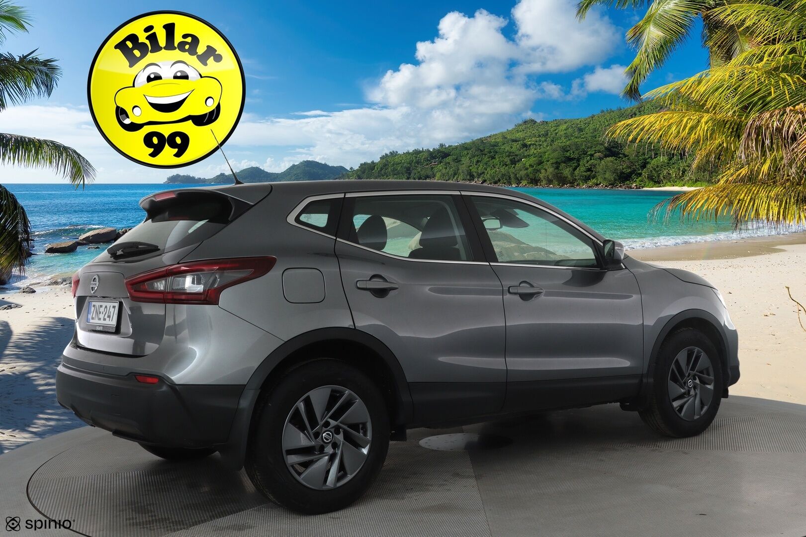 Nissan Qashqai 2020 DIG-T 160 Acenta 2WD DCT MY19 NEDC-BT *Suomi-auto / Vakkari / P.kamera / Apple&Android / Penkinlämmittimet* - Kahdet renkaat aluvanteilla