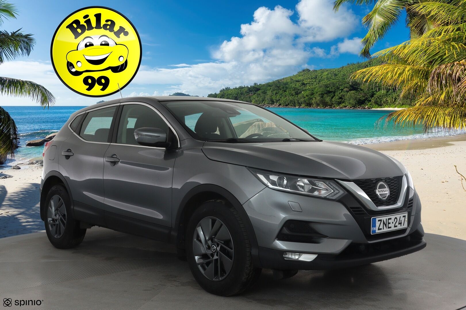 Nissan Qashqai 2020 DIG-T 160 Acenta 2WD DCT MY19 NEDC-BT *Suomi-auto / Vakkari / P.kamera / Apple&Android / Penkinlämmittimet* - Kahdet renkaat aluvanteilla