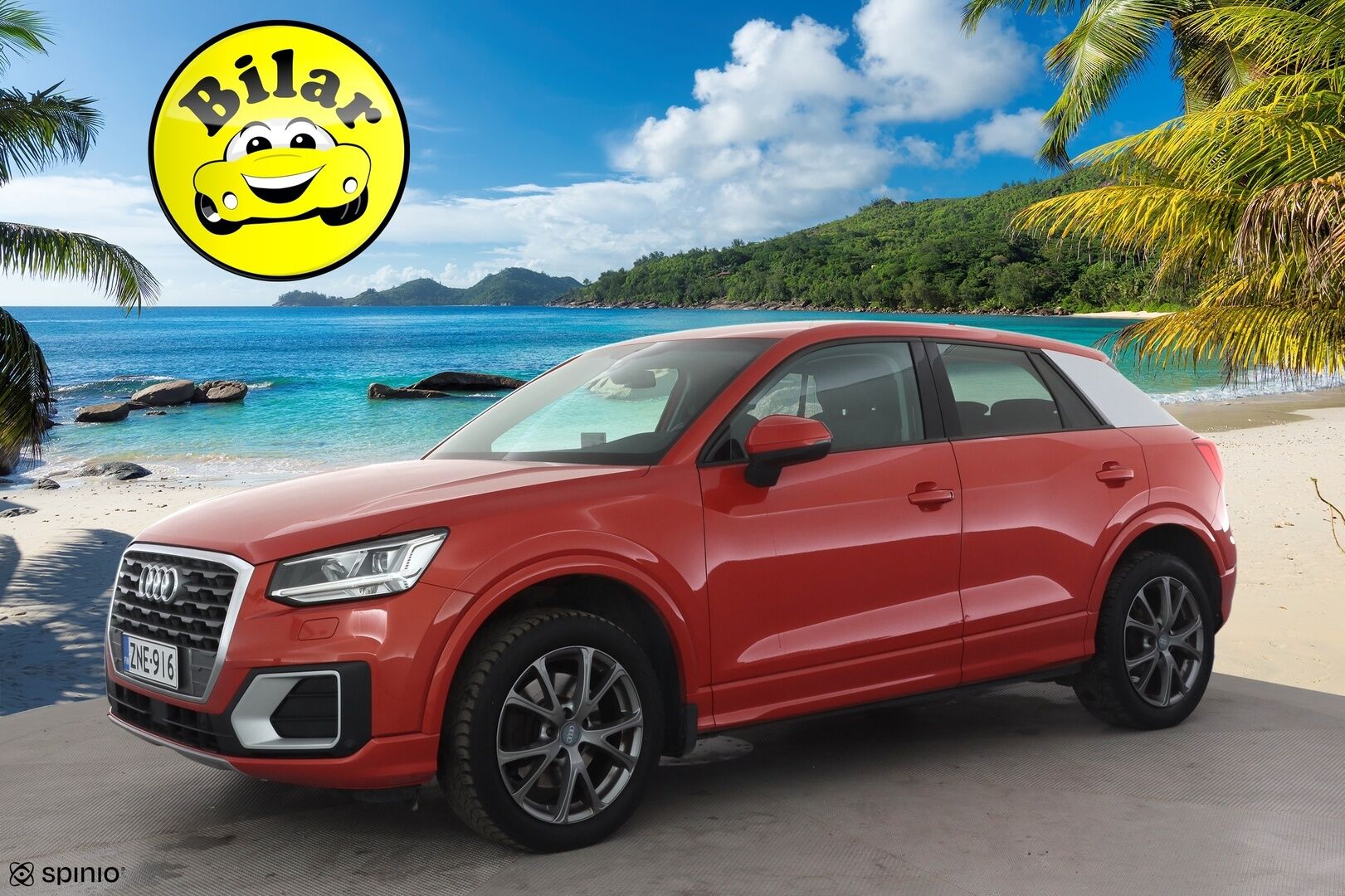 Audi Q2 2018 1,4 TFSI COD 110 kW S tronic - | ACC | Koukku | P.Tutkat | LED | Apple&Android | Kahdet Renkaat