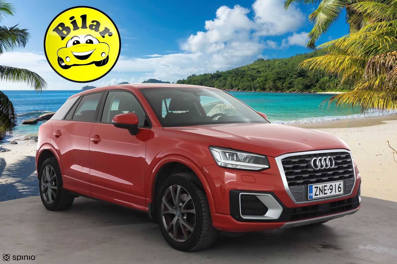Audi Q2 2018 1,4 TFSI COD 110 kW S tronic - | ACC | Koukku | P.Tutkat | LED | Apple&Android | Kahdet Renkaat