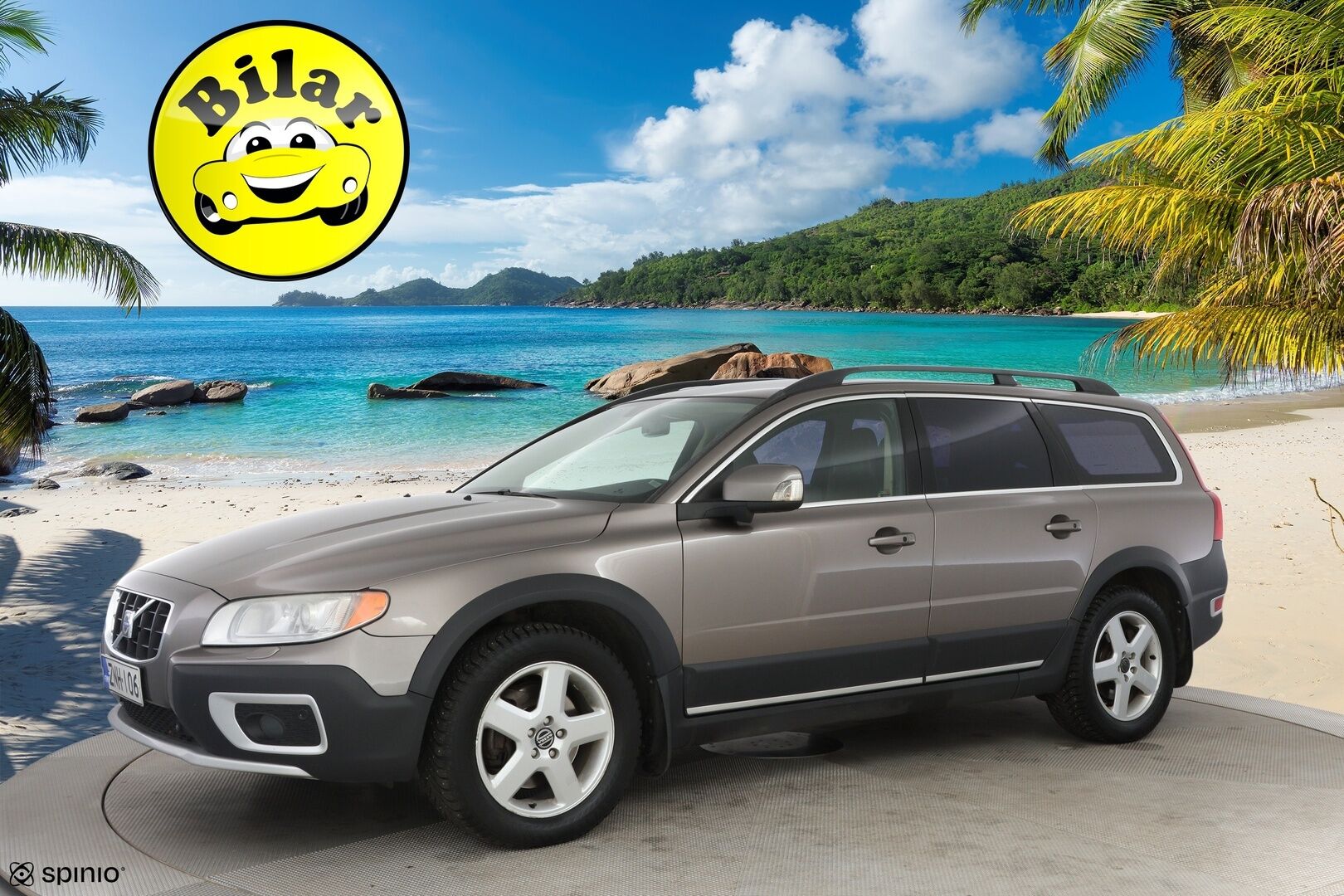 Volvo XC70 2009 XC70 D5 AWD - Harvinaiset Espresso Brown nahat | Tuuletetut muisti penkit | Webasto kauk. | Keyless | BLIS | P.tutkat E&T | ABL | High Performance Audio | - KORKO VAIN 3,99 %