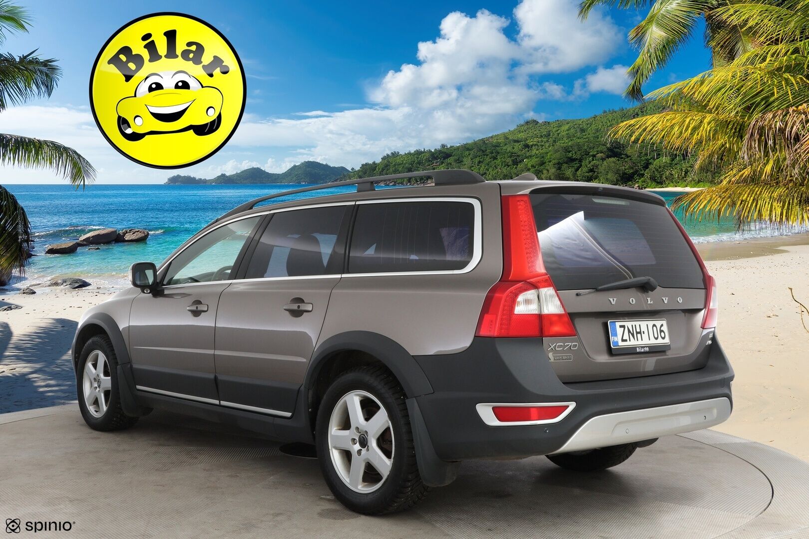 Volvo XC70 2009 XC70 D5 AWD - Harvinaiset Espresso Brown nahat | Tuuletetut muisti penkit | Webasto kauk. | Keyless | BLIS | P.tutkat E&T | ABL | High Performance Audio | - KORKO VAIN 3,99 %