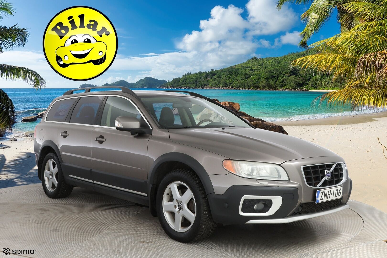 Volvo XC70 2009 XC70 D5 AWD - Harvinaiset Espresso Brown nahat | Tuuletetut muisti penkit | Webasto kauk. | Keyless | BLIS | P.tutkat E&T | ABL | High Performance Audio | - KORKO VAIN 3,99 %