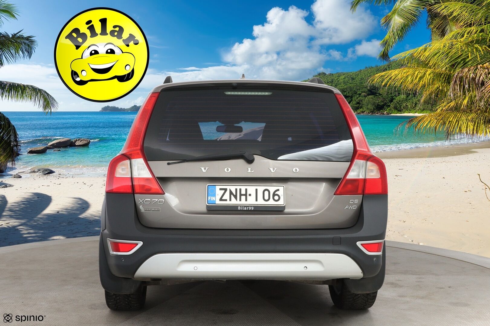 Volvo XC70 2009 XC70 D5 AWD - Harvinaiset Espresso Brown nahat | Tuuletetut muisti penkit | Webasto kauk. | Keyless | BLIS | P.tutkat E&T | ABL | High Performance Audio | - KORKO VAIN 3,99 %