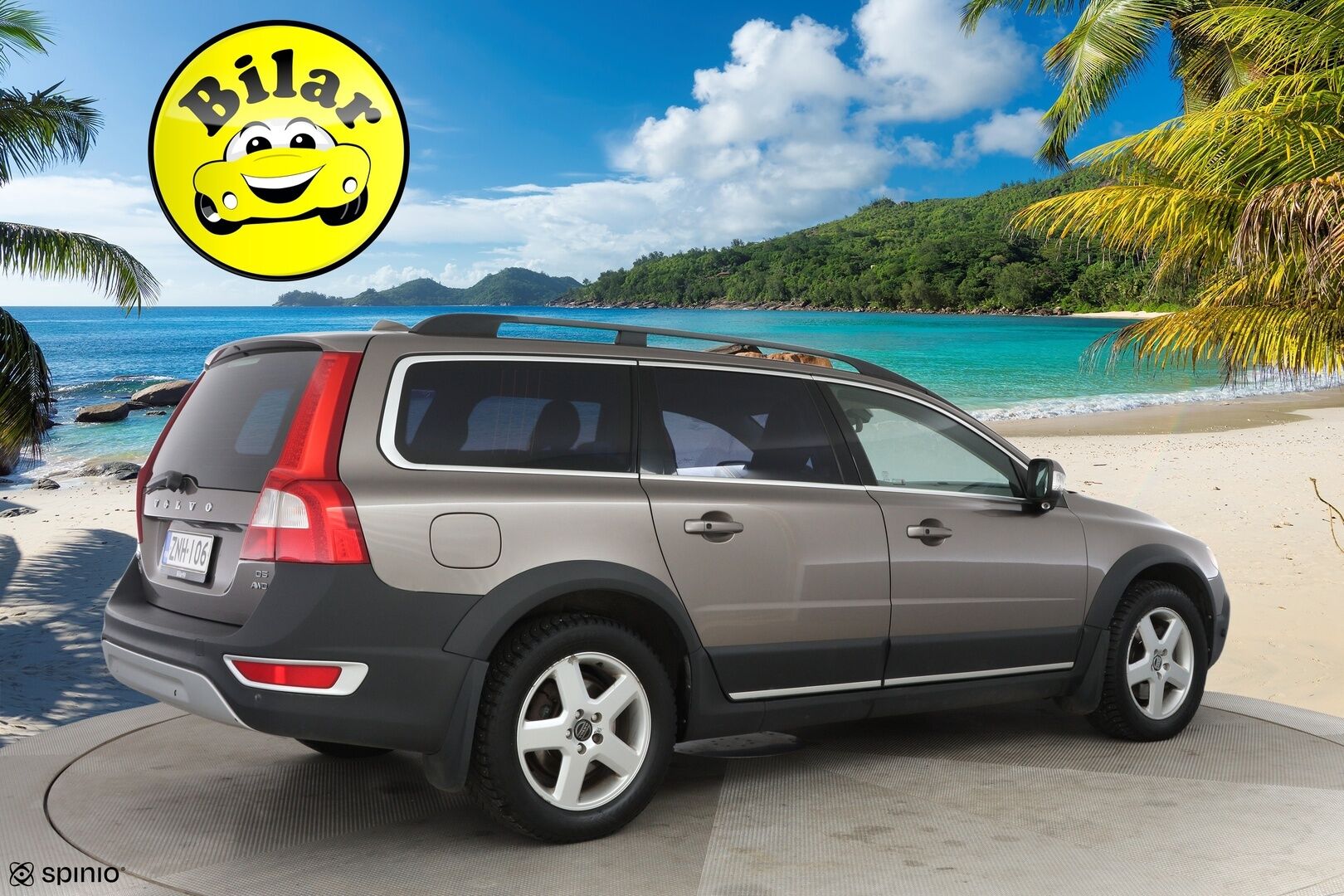Volvo XC70 2009 XC70 D5 AWD - Harvinaiset Espresso Brown nahat | Tuuletetut muisti penkit | Webasto kauk. | Keyless | BLIS | P.tutkat E&T | ABL | High Performance Audio | - KORKO VAIN 3,99 %