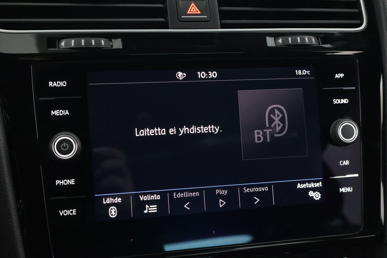 Volkswagen Golf 2018 GTE Plug-In Hybrid 150 kW (204 hv) DSG-automaatti *Adapt. vakkari / Webasto / BLIS / Parkkitutkat / CarPlay & Android Auto* - 2x renkaat alkuperäisillä vanteilla / Jakohihna juuri vaihdettu / Siistikuntoinen yksilö