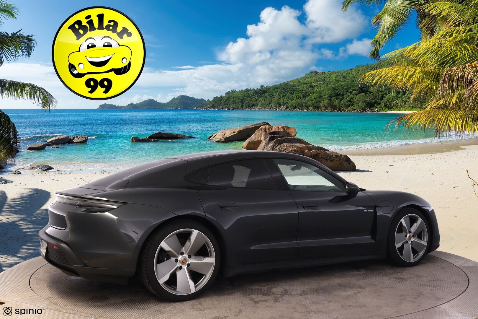 Porsche Taycan 2021 4S *ACC / Lämpöpumppu / Matkustajan näyttö / 14-suunt.ist. / Bose / Ilma-alusta / InnoDrive / Hiilikuitupaketti* - Hyvät Hankook kitkat / 2x Renkaat / Upea 1-omisteinen Suomi-auto!