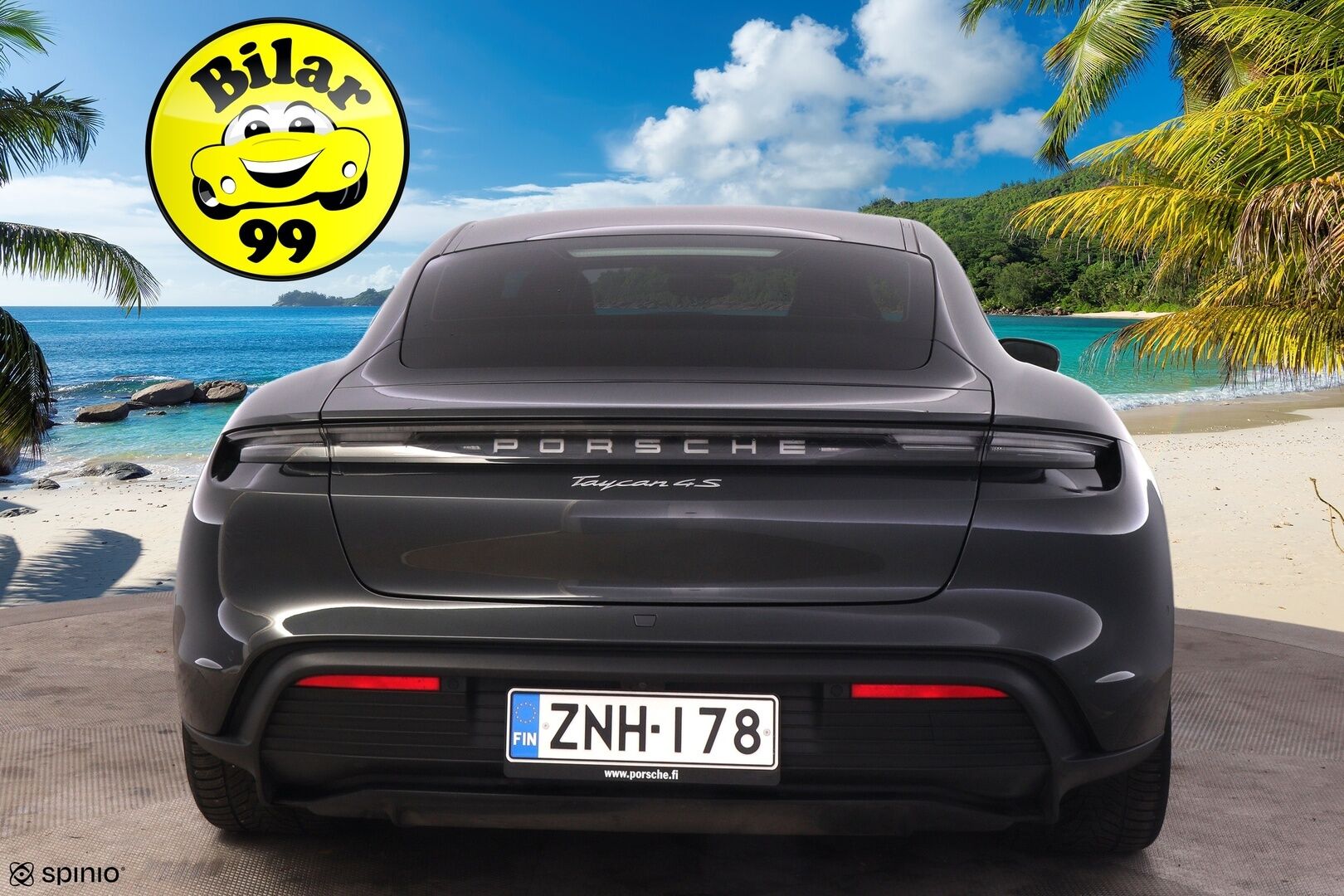 Porsche Taycan 2021 4S *ACC / Lämpöpumppu / Matkustajan näyttö / 14-suunt.ist. / Bose / Ilma-alusta / InnoDrive / Hiilikuitupaketti* - Hyvät Hankook kitkat / 2x Renkaat / Upea 1-omisteinen Suomi-auto!
