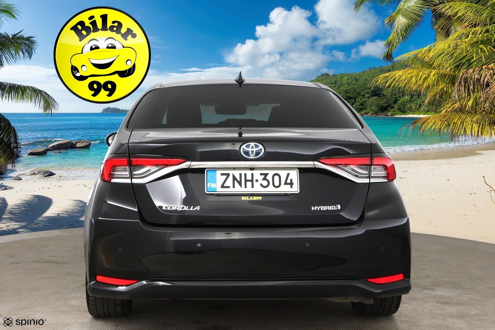 Toyota Corolla 2020 Sedan 1,8 Hybrid Style / Adapt. Vak. / Nahat / BLIS / Pysäköintiavustin / Navi / P. kamera / - Huippuvarusteltu yksilö! / Hyvät renkaat / 2-om. Suomi-auto! / Merkkihuollettu