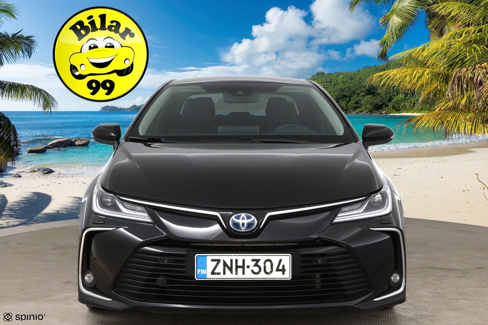 Toyota Corolla 2020 Sedan 1,8 Hybrid Style / Adapt. Vak. / Nahat / BLIS / Pysäköintiavustin / Navi / P. kamera / - Huippuvarusteltu yksilö! / Hyvät renkaat / 2-om. Suomi-auto! / Merkkihuollettu