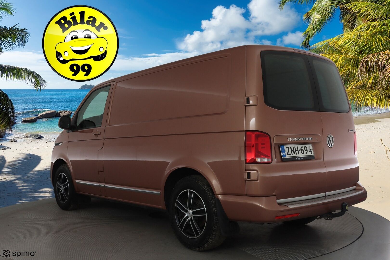 Volkswagen Transporter 2020 umpipakettiauto 2,0 TDI 110 kW 4Motion * Vakkari / Webasto / Koukku / LED / Apple&Android* - Suomi-auto / Kahdet renkaat