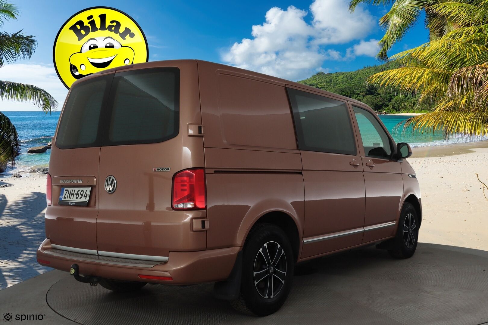 Volkswagen Transporter 2020 umpipakettiauto 2,0 TDI 110 kW 4Motion * Vakkari / Webasto / Koukku / LED / Apple&Android* - Suomi-auto / Kahdet renkaat