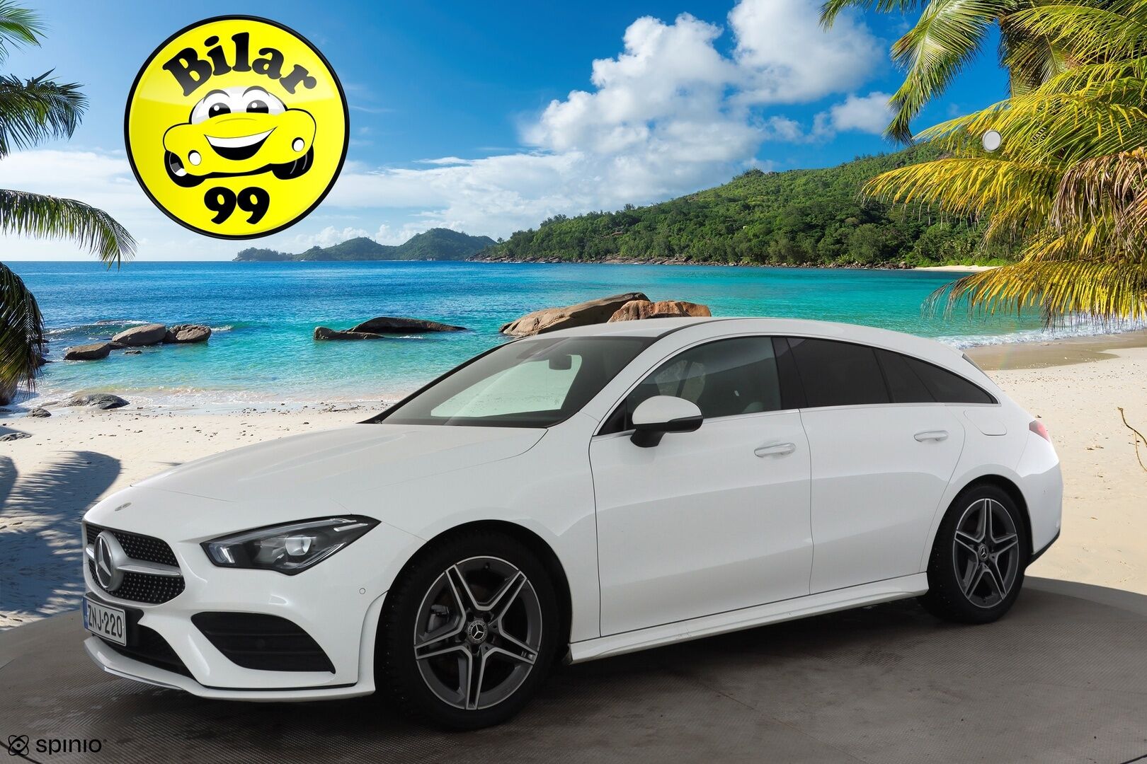 Mercedes-Benz CLA 2022 200 d 4MATIC A Shooting Brake Business AMG * Distronic / Webasto / Widescreen / P.Kamera / Koukku / LED / Keyless * - 1-om Suomi-auto / Kahdet renkaat aluvanteilla