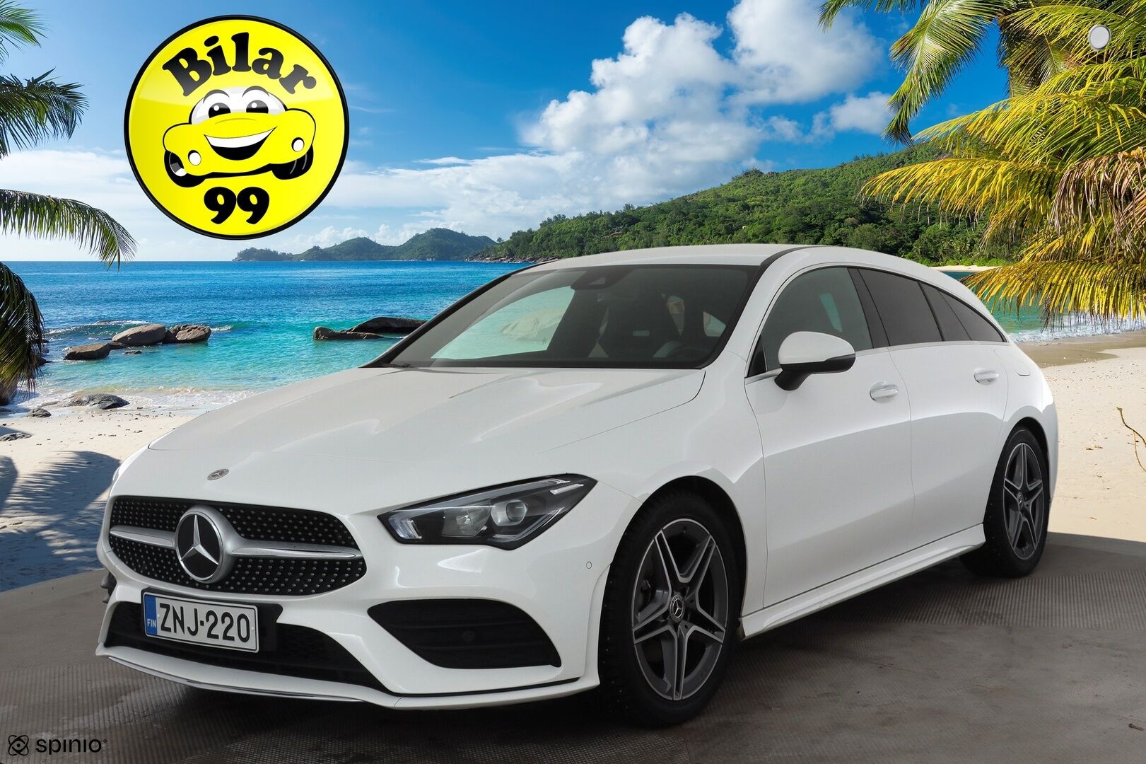 Mercedes-Benz CLA 2022 200 d 4MATIC A Shooting Brake Business AMG * Distronic / Webasto / Widescreen / Nahat / P.Kamera / Koukku / LED / Keyless * - 1-om Suomi-auto / Kahdet renkaat aluvanteilla