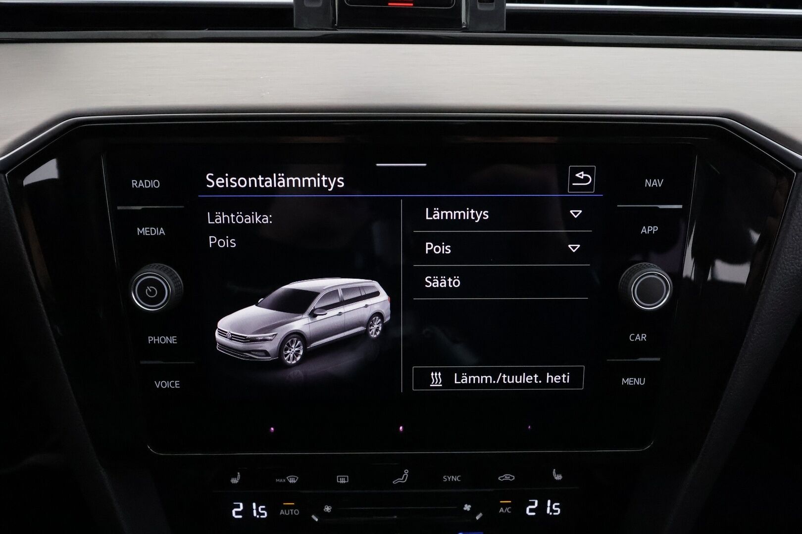 Volkswagen Passat 2022 Variant R-Line 2,0 TDI EVO SCR 110 kW DSG * ACC / Webasto / Koukku / IQ-Light / P.Kamera / Hierova Muistipenkki * - 1.Om suomi-auto / Kahdet Renkaat / Huippu varusteet