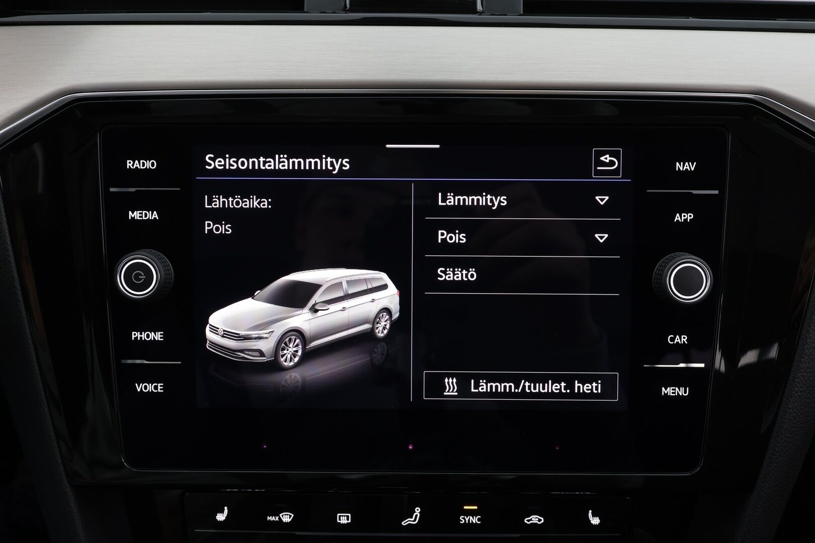 Volkswagen Passat 2022 Variant R-Line Business 2,0 TDI EVO SCR 110 kW DSG * Webasto / Koukku / ACC / Matrix-LED / P.Kamera / Navi / Keyless * - 1-om suomi-auto / Kahdet renkaat - HULLUT BLACKWEEK JATKOT - KORKOTARJOUS 2,49%